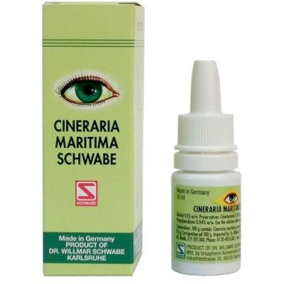 Buy 2 x Willmar Schwabe Germany Cineraria Maritima Eye Drops (Alcohol) (10ml) each online for USD 12 at alldesineeds