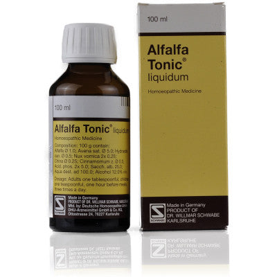 Buy 2 x Willmar Schwabe Germany Alfalfa Tonic (100ml) each online for USD 34.9 at alldesineeds