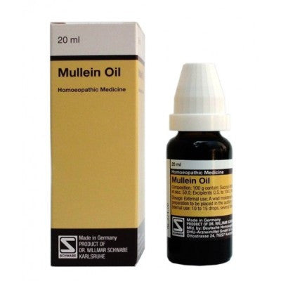 Buy 2 x Willmar Schwabe Germany Mullein Oil (20ml) each online for USD 33.63 at alldesineeds