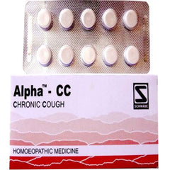 Buy 2 x Willmar Schwabe India Alpha CC (Chronic Cough) (40tab) each online for USD 15.2 at alldesineeds