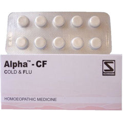 Buy 2 x Willmar Schwabe India Alpha CF (Cold And Flu) (40tab) each online for USD 15.2 at alldesineeds