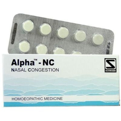 Buy 2 x Willmar Schwabe India Alpha NC (Nasal Congestion) (40tab) each online for USD 15.2 at alldesineeds