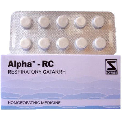 Buy 2 x Willmar Schwabe India Alpha RC (Respiratory Catarrh) (40tab) each online for USD 15.2 at alldesineeds