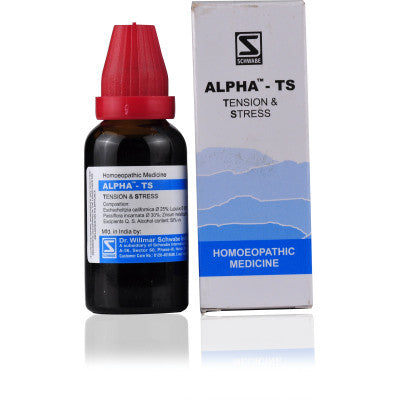 Buy 2 x Willmar Schwabe India Alpha TS (Tension And Stress) (30ml) each online for USD 15.2 at alldesineeds