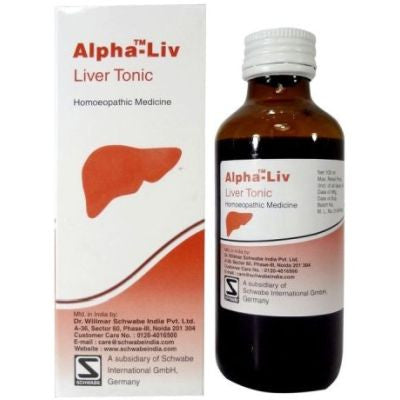 Buy 2 x Willmar Schwabe India Alpha Liv (Liver Tonic) (100ml) each online for USD 14.87 at alldesineeds