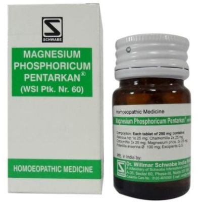 Buy 2 x Willmar Schwabe India Magnesium Phosphoricum Pentarkan (20g) each online for USD 17.9 at alldesineeds