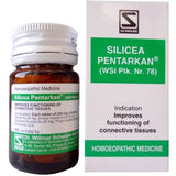 Buy 2 x Willmar Schwabe India Silicea Pentarkan (20g) each online for USD 19.19 at alldesineeds