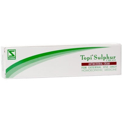Buy 2 x Willmar Schwabe India Topi Sulphur Cream (25g) each online for USD 11.3 at alldesineeds