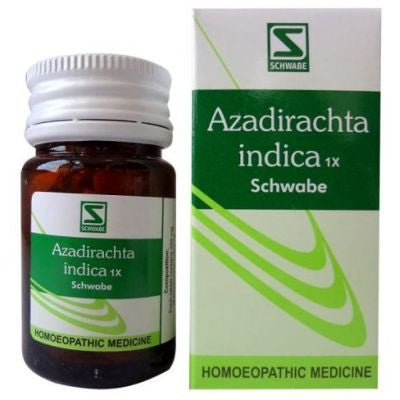 Buy 2 x Willmar Schwabe India Azadirachta Indica 1X Tablets (Neem) (20g) each online for USD 18.15 at alldesineeds