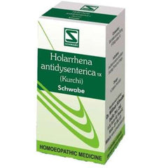 Buy 2 x Willmar Schwabe India Holarrhena Antidysentrica 1X Tablets (Kurchi) (20g) each online for USD 18.15 at alldesineeds