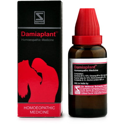 3 Pack Willmar Schwabe India Damiaplant Drops (30ml)