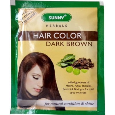Buy 6 x Baksons Hair Color (Dark Brown) (20g) each online for USD 12.26 at alldesineeds