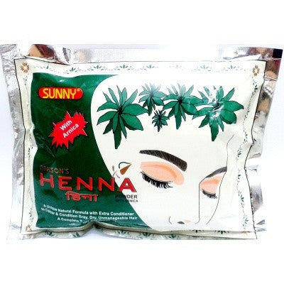 2 x Baksons Sunny Arnica Henna Powder (200g) each - alldesineeds
