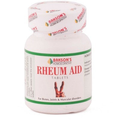 2 x Baksons Rheum Aid Tablets (75tab) each - alldesineeds