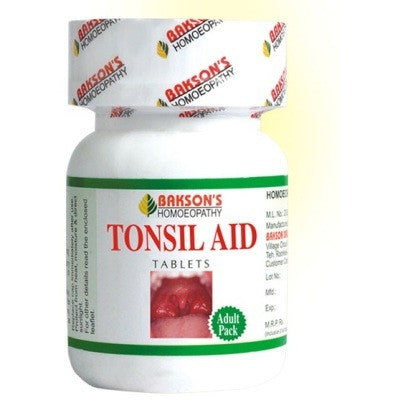 2 x Baksons Tonsil Aid Tablets (75tab) each - alldesineeds