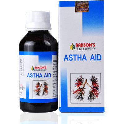 2 x Baksons Astha Aid Syrup (115ml) each - alldesineeds