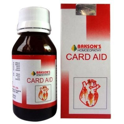 2 x Baksons Card Aid Drops (30ml) each - alldesineeds