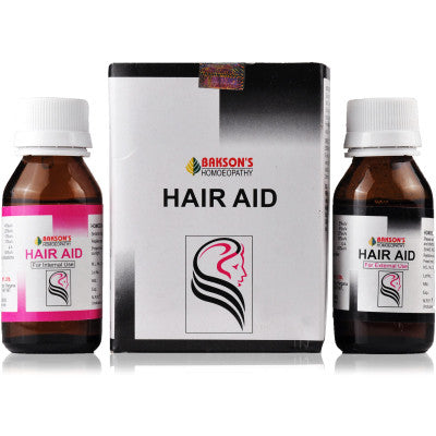 2 x Baksons Hair Aid Drops (Twin Pack) (60ml) each - alldesineeds