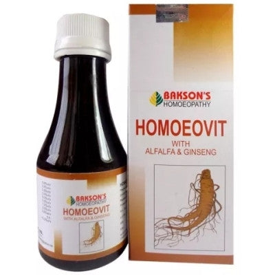 2 x Baksons Homoeovit Syrup (115ml) each - alldesineeds