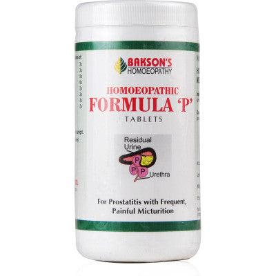 2 x Baksons Formula P Tablets (200tab) each - alldesineeds