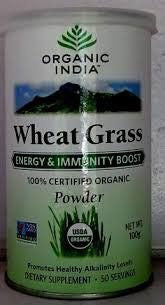 Buy 2 Pack Organic India Wheat Grass 100gms (Total 200 gms) online for USD 23 at alldesineeds