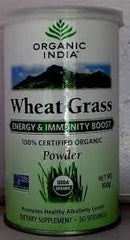 Buy 2 Pack Organic India Wheat Grass 100gms (Total 200 gms) online for USD 23 at alldesineeds