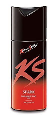 Pack of 3 KS Kamasutra Deo for Men, Spark, 150ml each (Total 450 ml) - alldesineeds