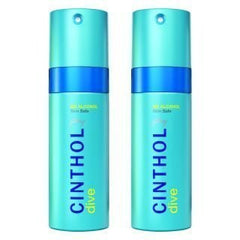 Buy 2 x Cinthol Dive No Alcohol Deo Spray 150 ml each (Total 300 ml) online for USD 19.86 at alldesineeds