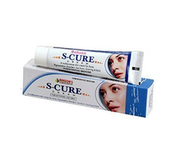 5 Pack of S-Cure Cream Acne with scarring - Baksons Homeopathy - alldesineeds
