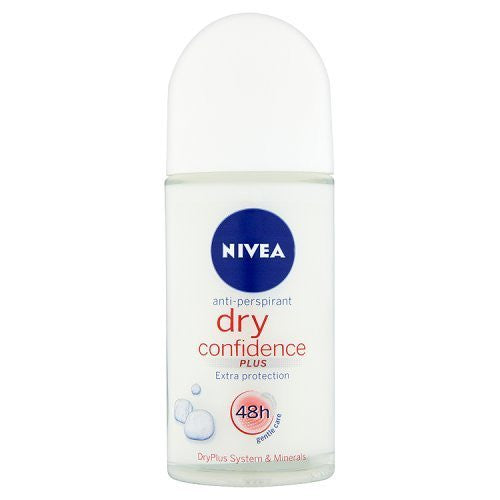 Dry Confidence Roll On Deodorant 50ml Roll On By Nivea - alldesineeds