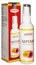 Buy 2 pack of Sept Aid Local Antiseptic Spray (Total 200 ml) - Baksons Homeopathy online for USD 18.6 at alldesineeds