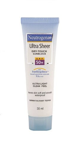 Buy Neutrogena Ultra Sheer Dry Touch Sunblock SPF 50+, 30ml online for USD 11.12 at alldesineeds