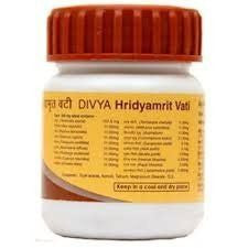3 Pack Divya Patanjali Hridyamrit Vati 20 gms each (Total 60 gms) - alldesineeds