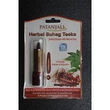 4 Pack Divya Herbal Suhag Teeka 3gms (Total 12 gms) - alldesineeds