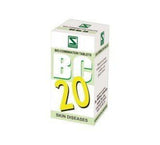 Buy 3 Pack of Bio Combination 20 for skin diseases - Schwabe Homeopathy online for USD 27.99 at alldesineeds