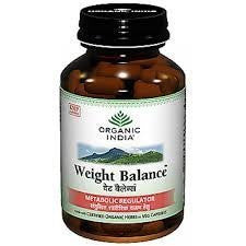 Buy 3 Pack Organic India Weight Balance 60 Capsules Bottle (Total 180 Capsules) online for USD 31.74 at alldesineeds