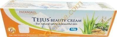 Buy 3 Pack Patanjali Tejus Beauty Cream - 50gms each (Total 150 gms) online for USD 14.85 at alldesineeds