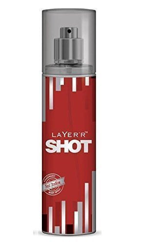 Buy 2 X Layer'r Shot Deodrant, Red Stallion, 135ml -(Pack of 2) online for USD 31.23 at alldesineeds