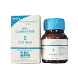Set of 2 packs of SBL Asthma Bio Combination Tabs - alldesineeds