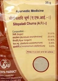 30 sachets of Divya Patanjali Sitopaladi Churna - 10gms each (Total 300 gms) - alldesineeds