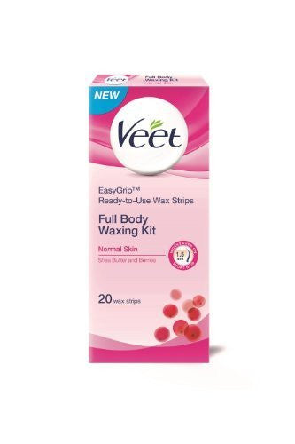 Buy Veet Full Body Waxing Kit - Normal Skin (Pack of 1) online for USD 12.85 at alldesineeds