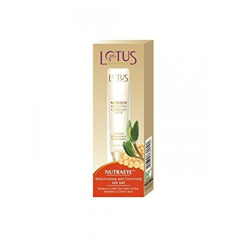 Buy Lotus Herbals Nutraeye Rejuvenating And Correcting Eye Gel, 10g online for USD 10.43 at alldesineeds