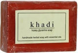 3 Pack Khadi Honey Glycerine Soap 125 gms each (total of 375 gms) - alldesineeds