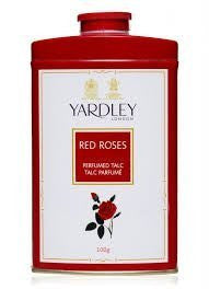Buy Yardley London RED ROSE Perfumed Deodorizing Talc Talcum Powder 100gm online for USD 8.25 at alldesineeds