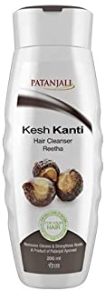 2 x Patanjali Kesh Kanti Reetha Hair Cleanser Shampoo, 200ml