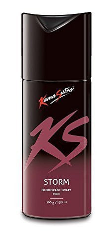 Buy 3 X Kamasutra Storm Deodorant Spray for Men, 150ml(pack of 3) online for USD 32.82 at alldesineeds
