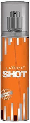 2 X Layer'r Shot Deodrant, Smokin Hot, 135ml - (Pack of 2) - Styledivahub - alldesineeds