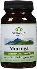 Buy 3 Pack Organic India Moringa 60 Capsules (Total 180 capsules) online for USD 28.12 at alldesineeds