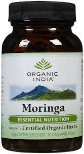 Buy 2 Pack Organic India Moringa 60 Capsules (Total 120 capsules) online for USD 20 at alldesineeds