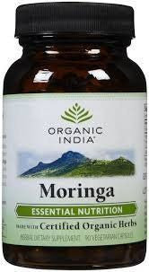 Buy 4 Pack Organic India Moringa 60 Capsules (Total 240 capsules) online for USD 36.19 at alldesineeds